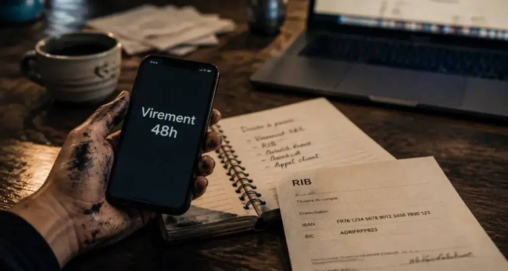 Cofidis virement 48h : smartphone et RIB pour recevoir plus vite