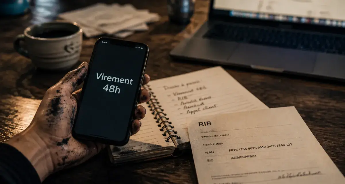 Cofidis virement 48h : smartphone et RIB pour recevoir plus vite