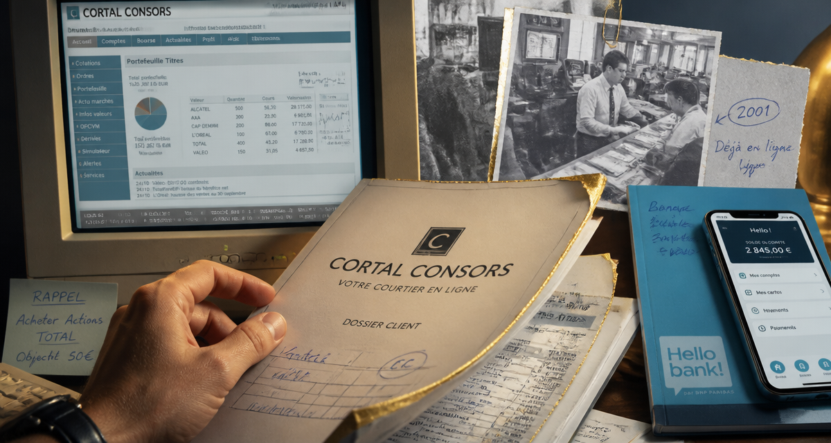 cortal consors dossier et interface boursière