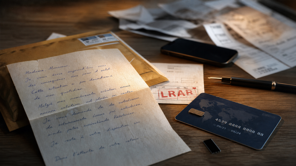 Resilier carte cdiscount : lettre LRAR pour clôture sans frais