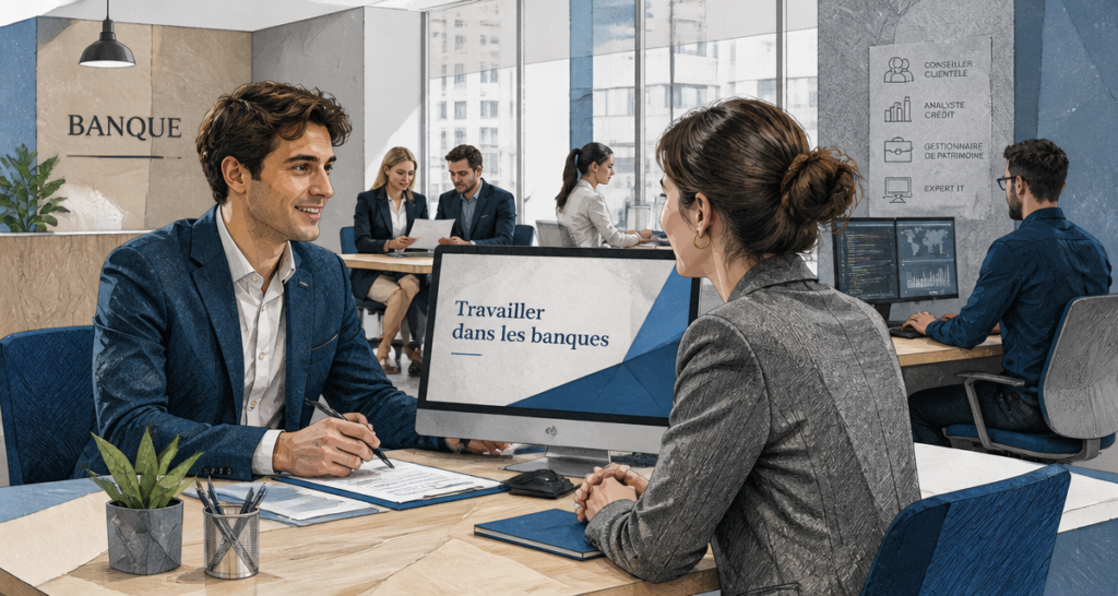 Travailler dans les banques, métiers d'avenir