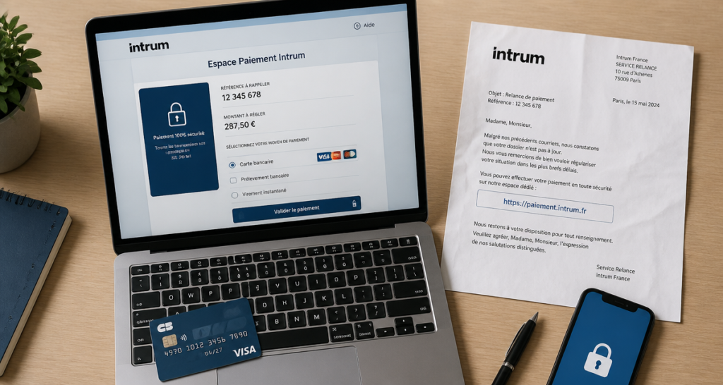 www intrum fr payer en ligne paiement sécurisé