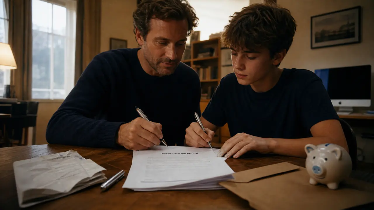 Assurance vie enfant pour financer études, permis et premier logement