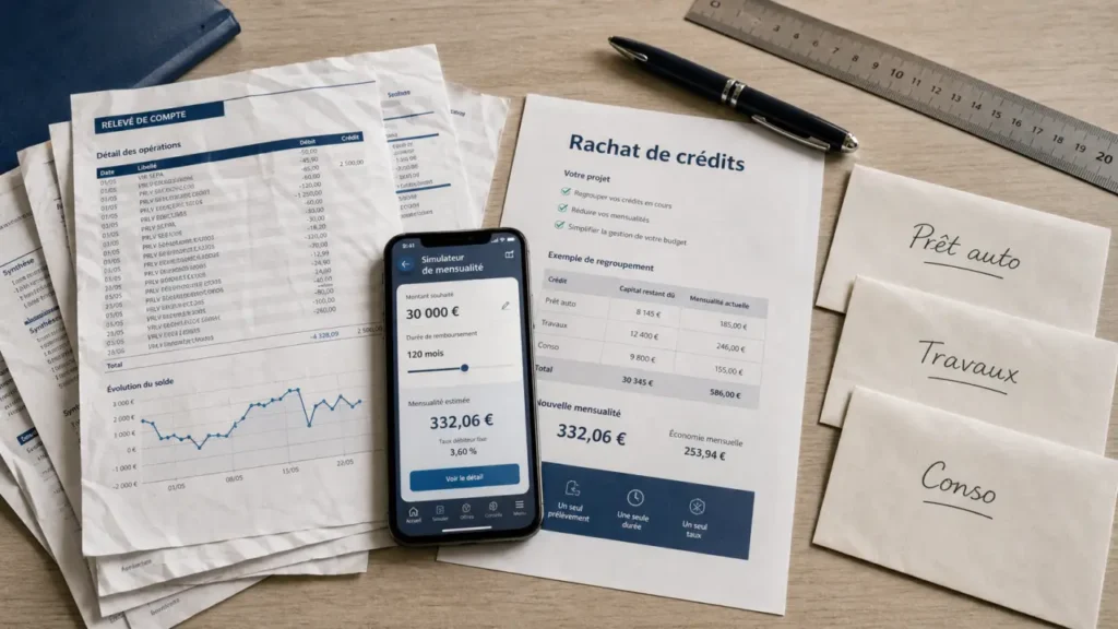 Banque Carrefour rachat de credit : mensualité unique, 0 frais de dossier, jusqu’à 150 000 €