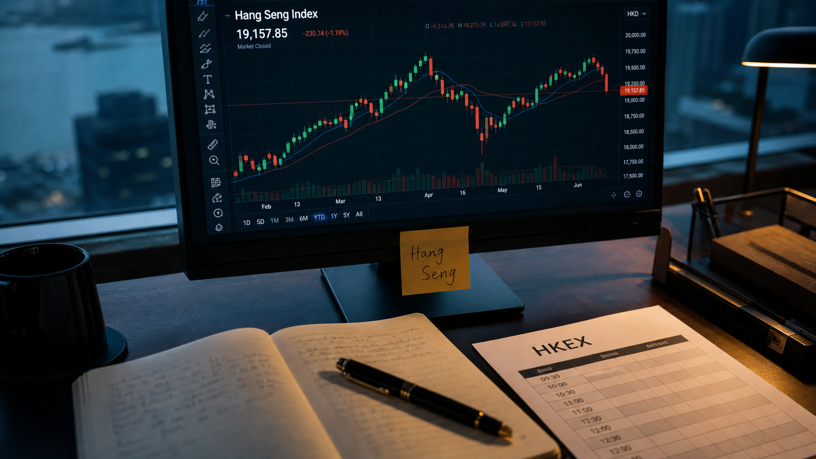 Bourse Hong Kong direct : lire le Hang Seng depuis la France
