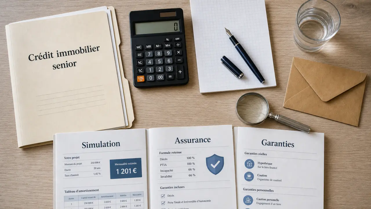 Crédit immobilier sénior : prêt evolution conditions et assurance à prévoir