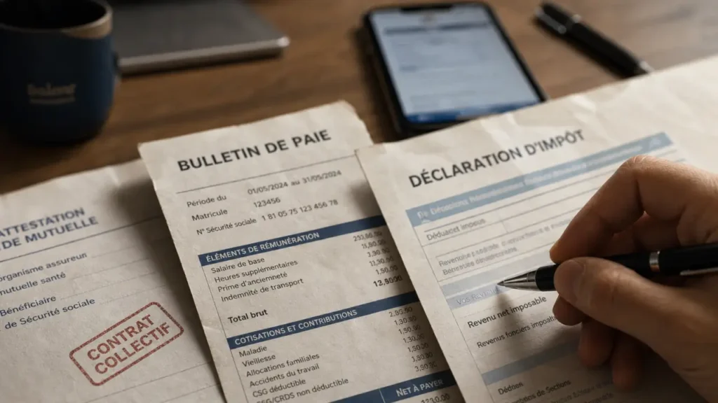 deduction mutuelle impot : déduction des cotisations mutuelle sur impôt