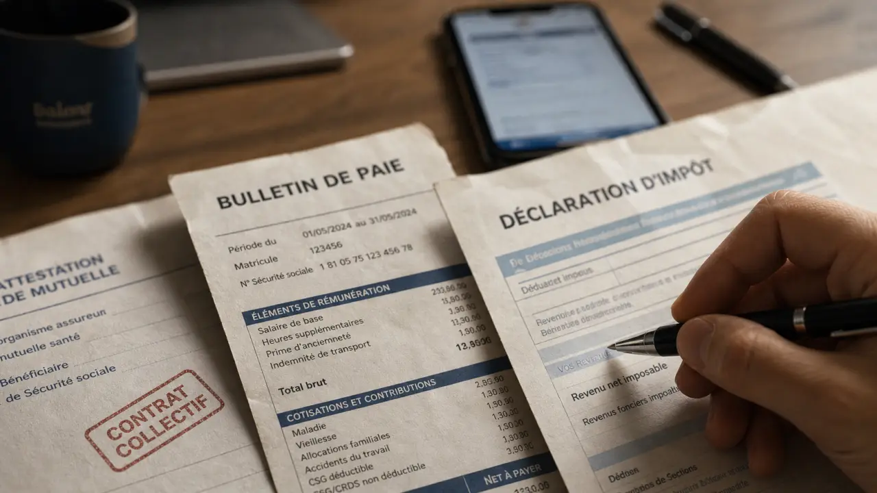 deduction mutuelle impot : déduction des cotisations mutuelle sur impôt