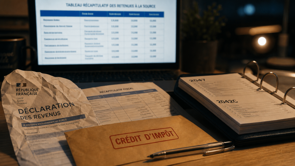 Double imposition trade republic : formulaires 2047 2042C 3916