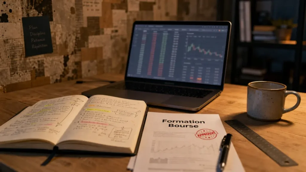 Formation bourse gratuite : comptes, ordres et ETF