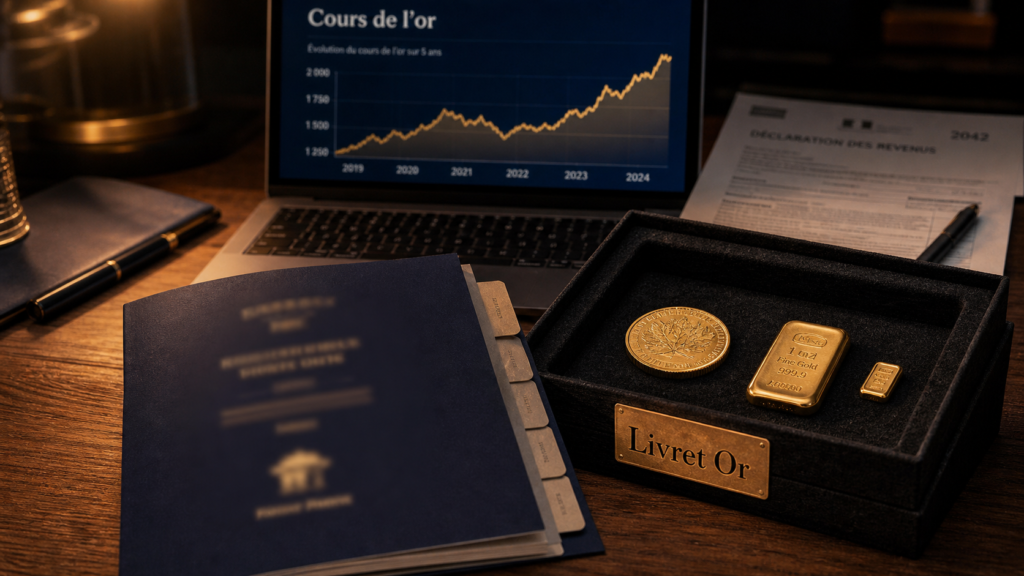 Livret or : faux livret, valeur refuge et vérifications avant d’investir