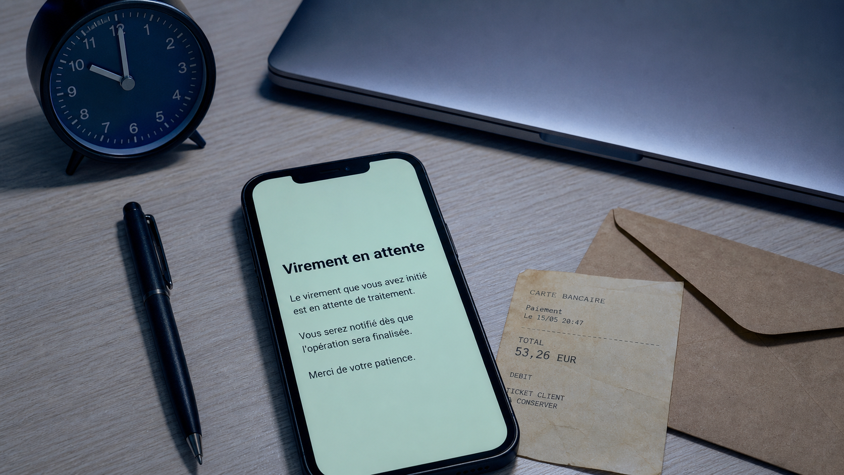 Virement la banque postale 22h : “en attente”, instantané sans attendre