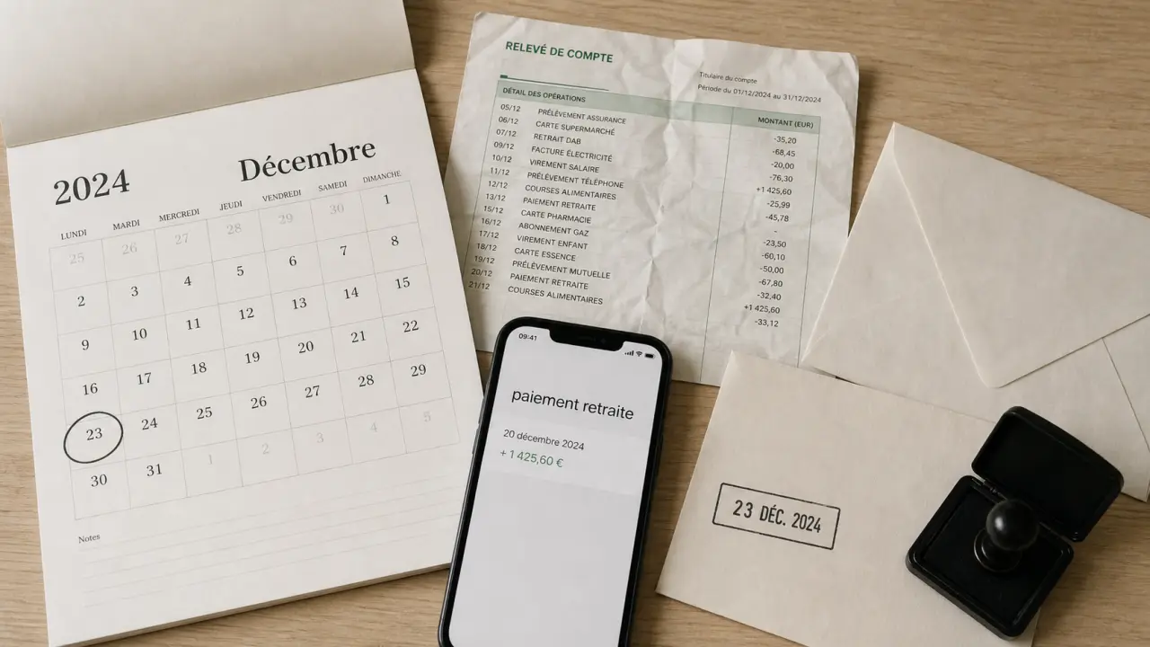 Calendrier paiement retraite fonctionnaire 2024 fin de mois, CNRACL et délais bancaires