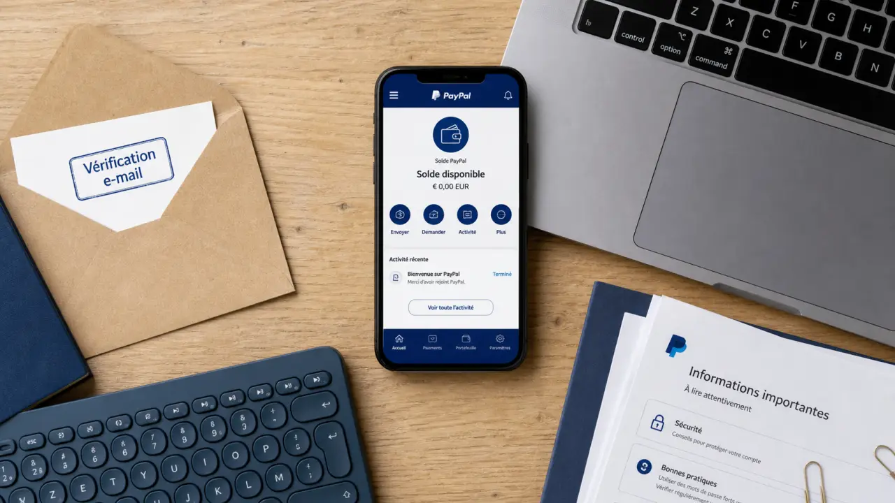 Créer un compte paypal sans carte bancaire : vérification e-mail et solde