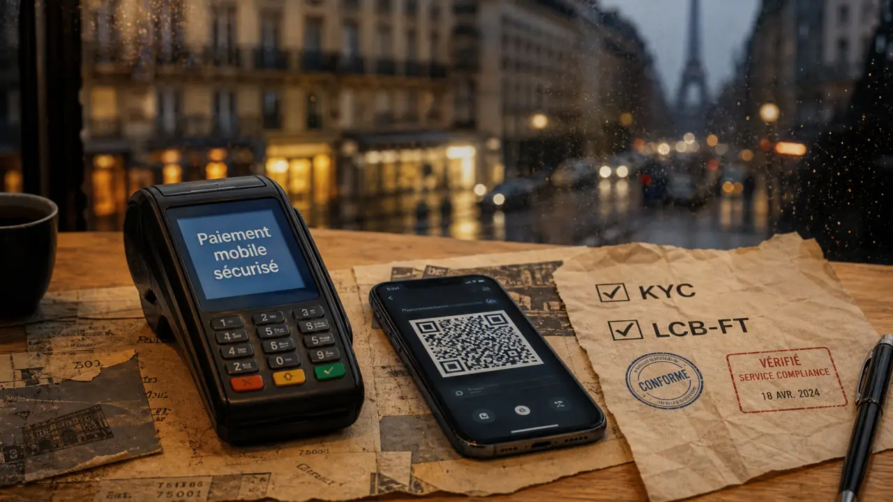 Fintech et paiement mobile sécurisé paris : paiement par QR et KYC-contrôle