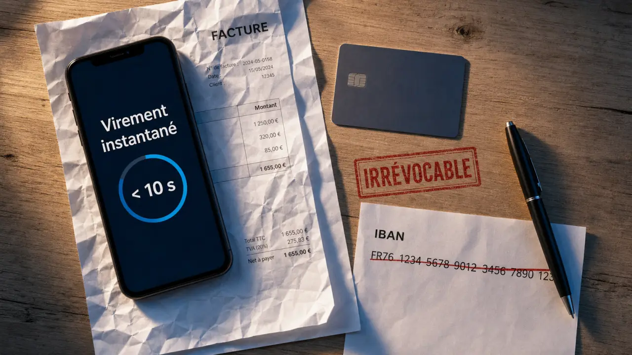 Virement instantané La Poste en moins de 10 s : 1 000 €