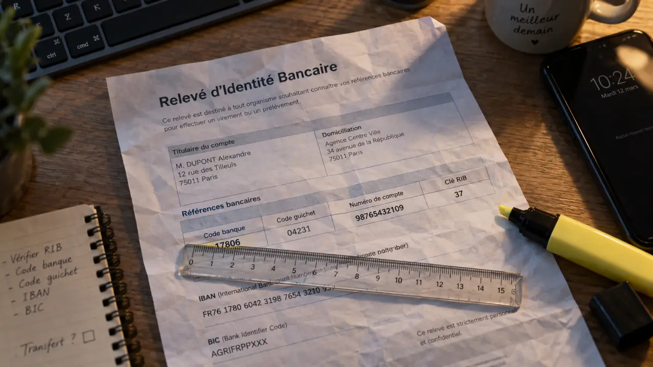 Code banque 17806 sur RIB et IBAN Crédit Agricole
