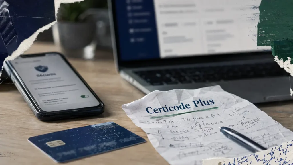 Désactiver certicode plus après téléphone perdu, sécurité bancaire
