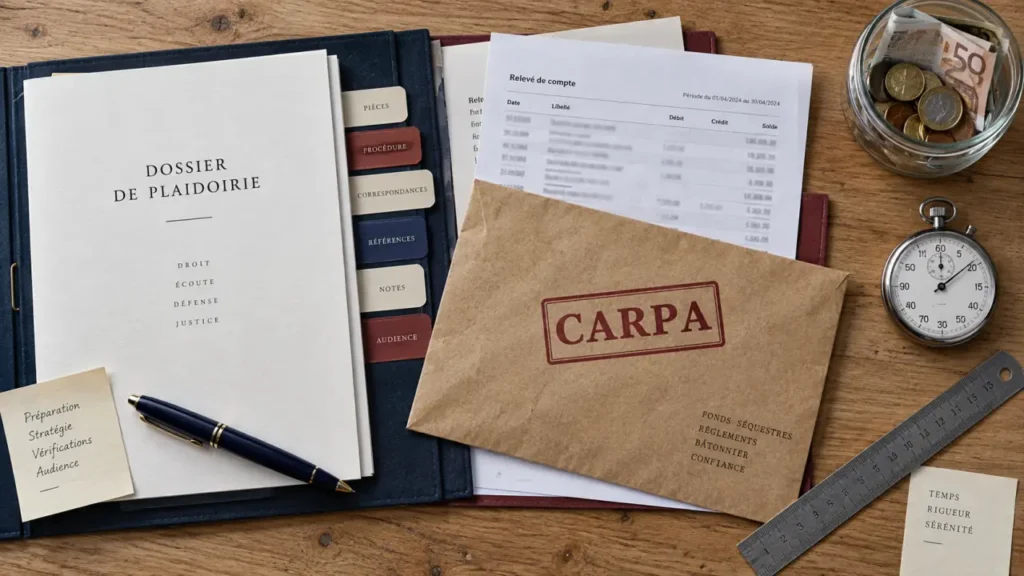 Compte CARPA intérêts : gains rarement au client, fonds immobilisés