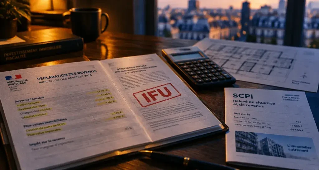 Fiscalité SCPI : micro-foncier, régime réel et nue-propriété