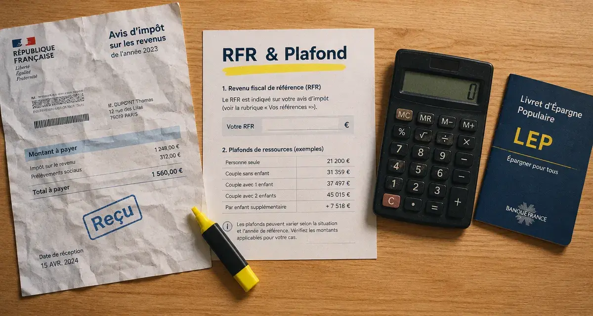 Plafond revenu lep : parts et avis d’impôt