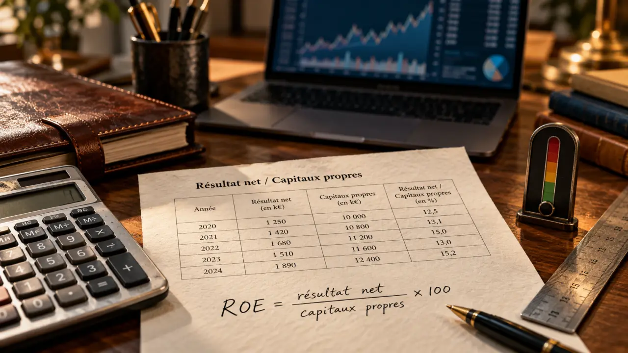 ROE calcul : 30 % masque des fonds propres fragiles